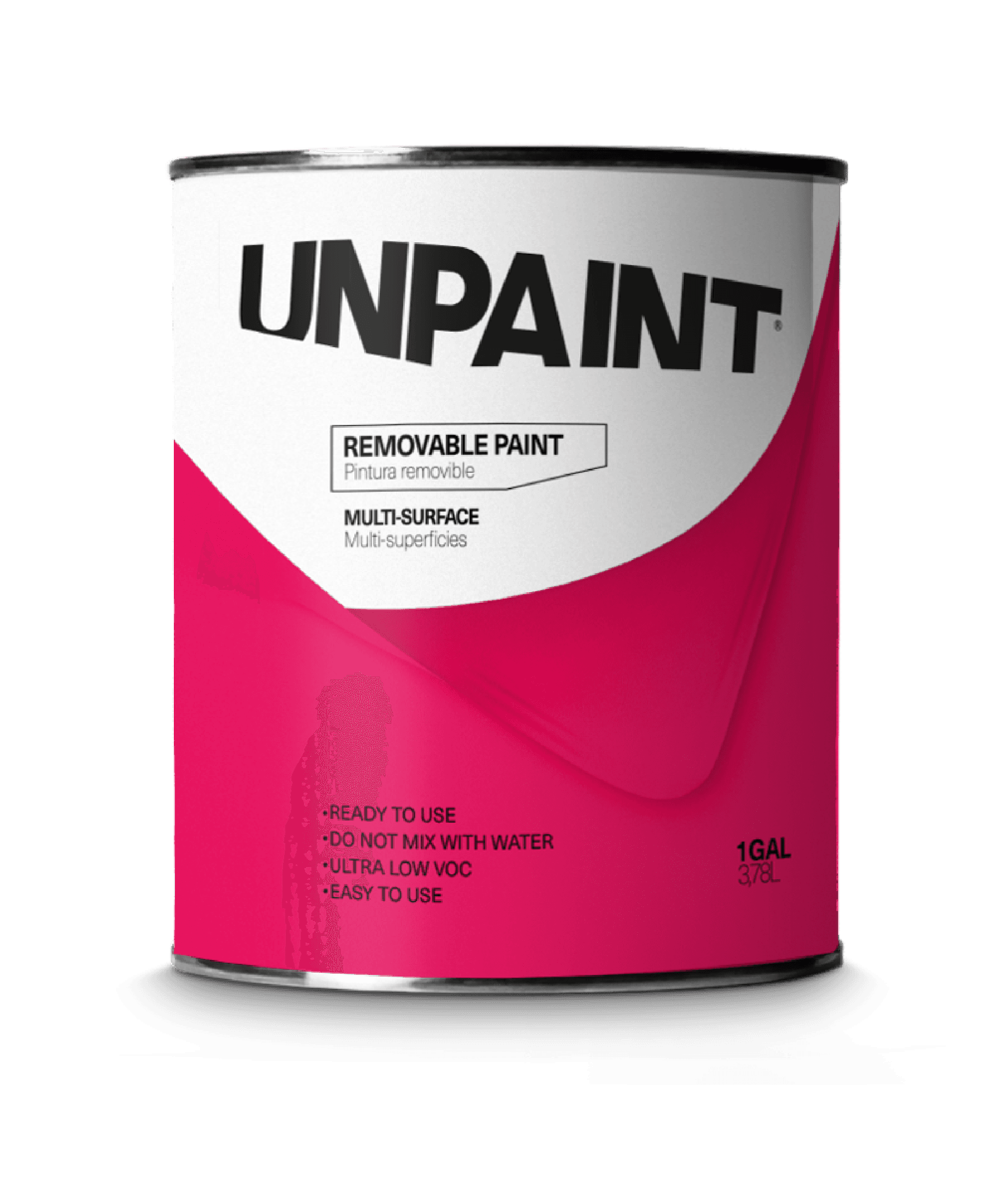 Unpaint paint can
